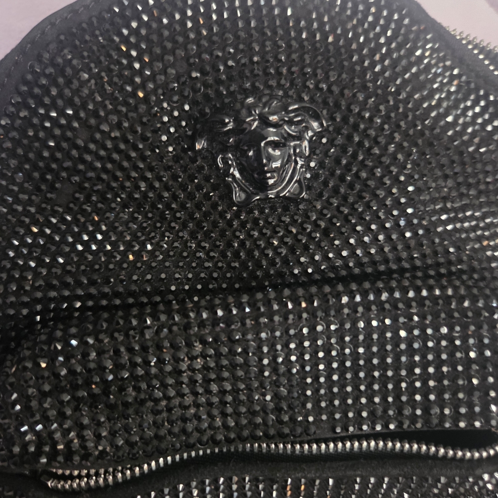 Versace Collection Black Studded Backpack - Picture 2 of 14